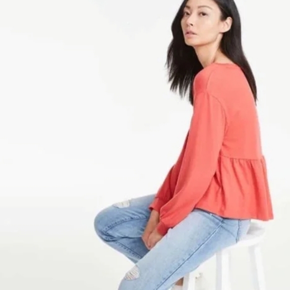 Joe Fresh Sweaters - Joe Fresh |Jillian Harris Coral Women's Pendulum Sweater⭐️ New